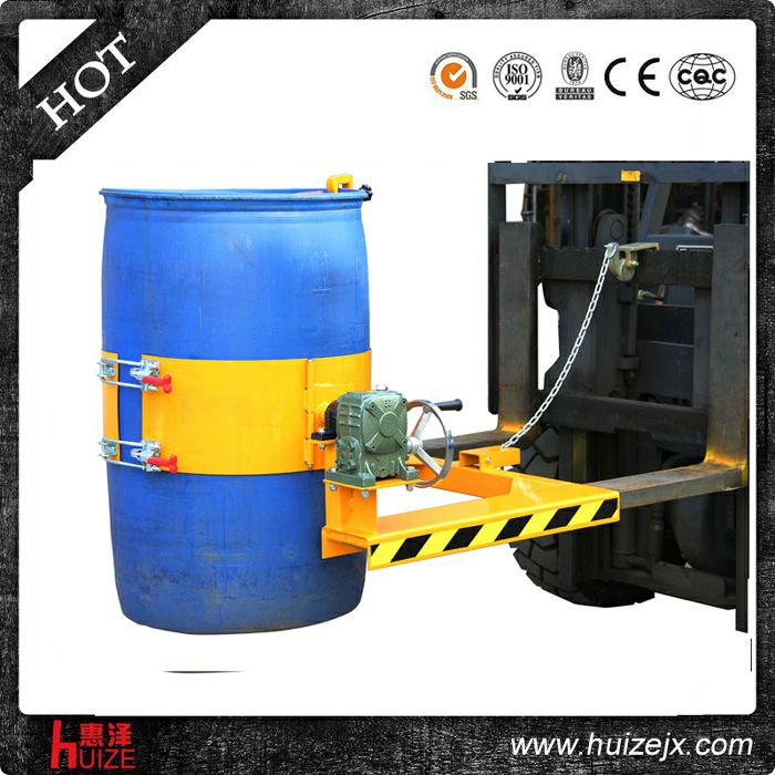 叉車專用倒桶機具（塑鐵桶，手翻轉(zhuǎn)）