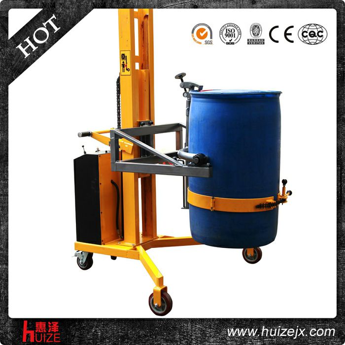 半電動(dòng)油桶車(chē)（直角腿，夾鐵桶翻轉(zhuǎn)）3