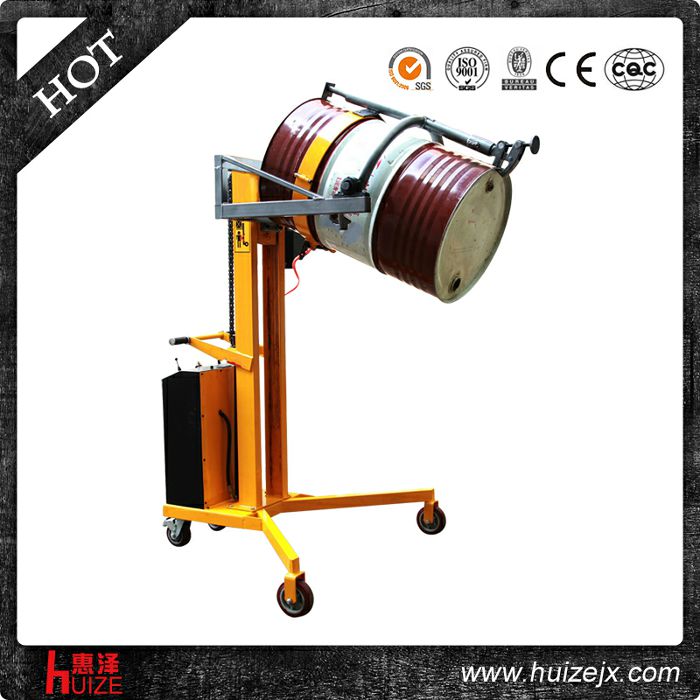 半電動(dòng)油桶車(chē)（直角腿，夾鐵桶翻轉(zhuǎn)）