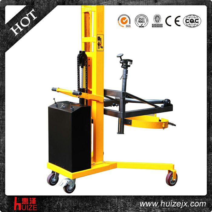半電動(dòng)油桶車(chē)（直角腿，夾鐵桶翻轉(zhuǎn)）2