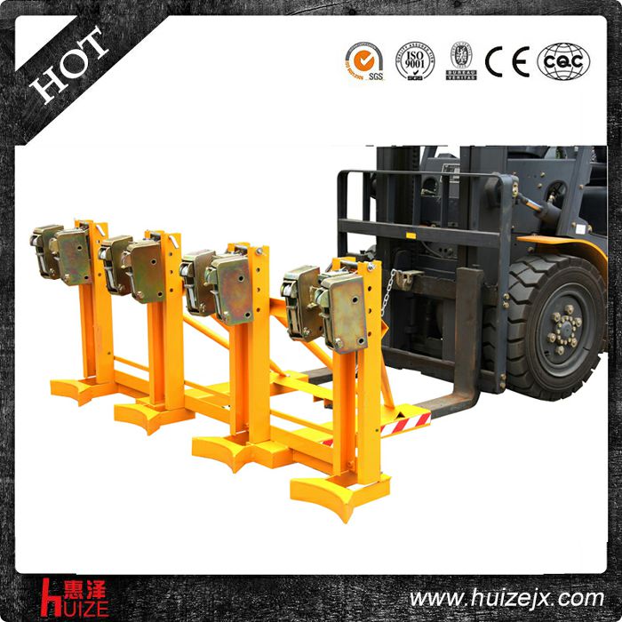 四桶夾具（一次夾4只桶,雙夾爪，夾塑鐵桶）